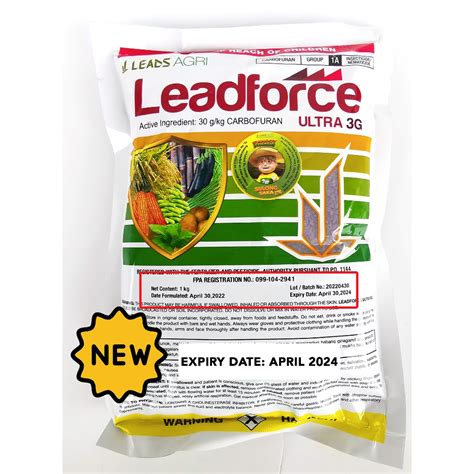 leadforce insecticide|Leadforce Ultra 3G Insecticide/Nematicide 1 .
